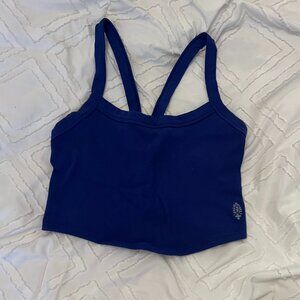 FP Movement All Clear Solid Cami Blue